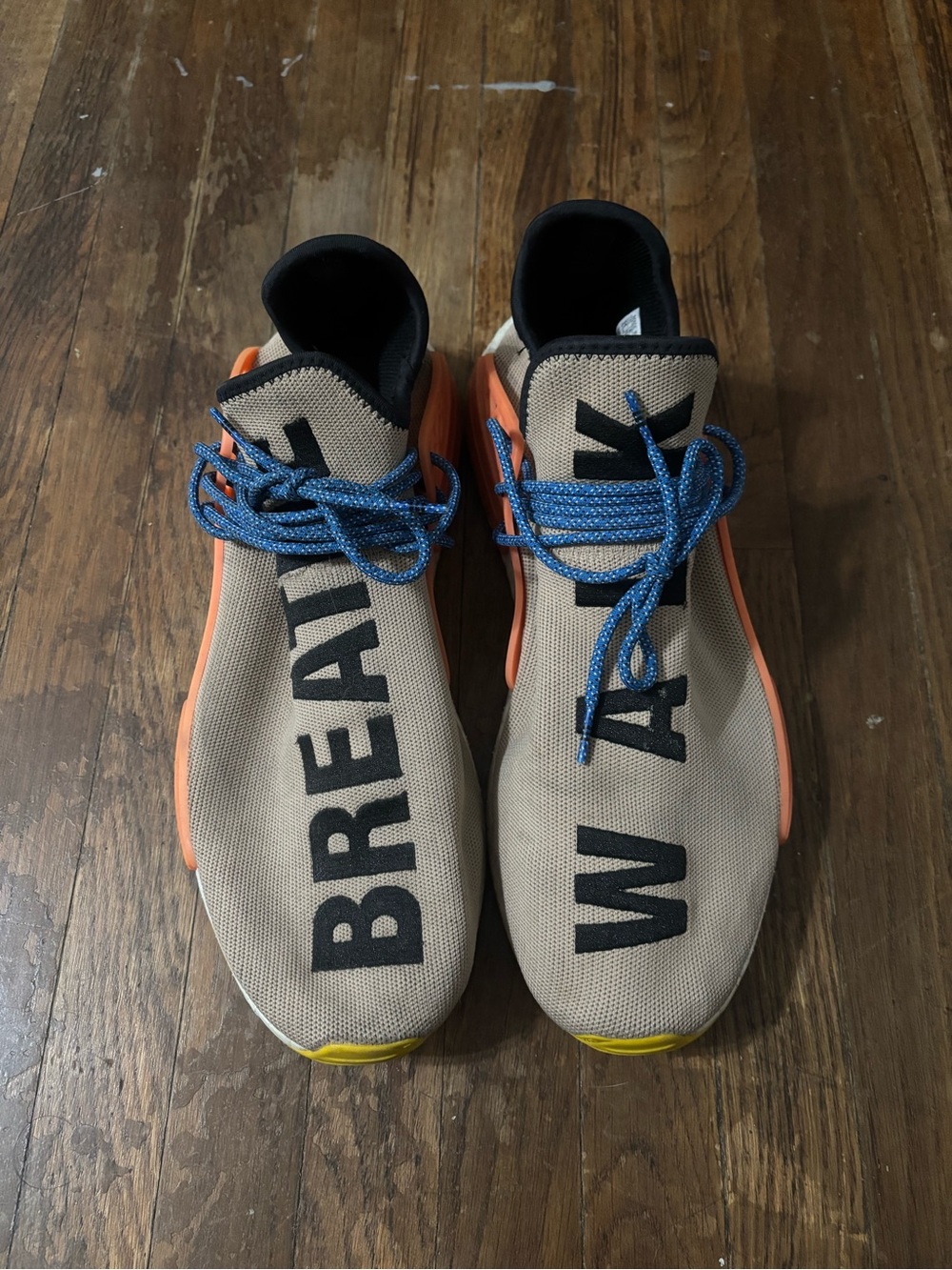 adidas pharrell williams human race breath walk sneakers